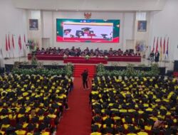 UNSRAT Wisuda 669 Lulusan, Gubernur Sulut: Wisuda Adalah Gerbang Awal Pengabdian