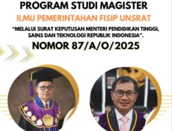 Liando Kembali Torehkan Sejarah! Bentuk Magister Ilmu Pemerintahan Pertama di Sulut