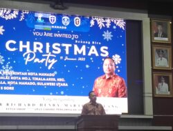 Natal Benang Biru: Richard Sualang Usung Program Beasiswa untuk Kader Benang Biru