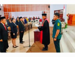 Pimpinan DPRD Minahasa Periode 2024-2029 Resmi Dilantik Ketua PN Tondano