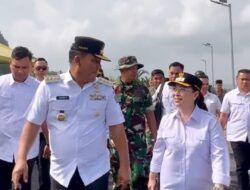 Vanda Sarundajang Dampingi Gubernur Sulut Tinjau Proses Pembersihan Danau Tondano