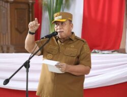 Bupati Minahasa Pimpin Apel Kerja Perdana dan Ibadah Oikumene di Wale ne Tou