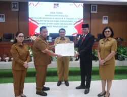 Serah Terima Jabatan Bupati Minahasa, Robby Dondokambey Resmi Gantikan Noudy Tendean