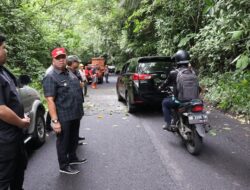 Bupati Robby Dondokambey Tinjau Langsung Aksi BPBD di Jalan Tondano – Remboken