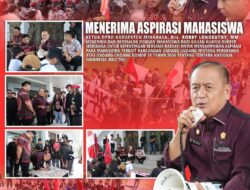 Ketua DPRD Minahasa Menerima Aspirasi Mahasiswa Terkait RUU TNI