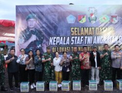 Bupati Minahasa Sambut Kunker KSAD Jenderal TNI Maruli Simanjuntak dalam Kegiatan TNI Manunggal Memelihara Danau