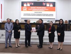 DPRD Minahasa Gelar Rapat Paripurna Laporan Keterangan Pertanggungjawaban (LKPJ) Bupati Tahun Anggaran 2024