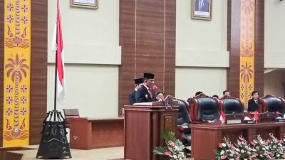 Pidato Perdana Gubernur Yulius Selvanus Komaling Penuh Haru: Kami Mengabdi dengan Hati