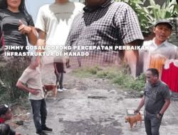 Jimmy Gosal Dorong Percepatan Perbaikan Infrastruktur di Manado