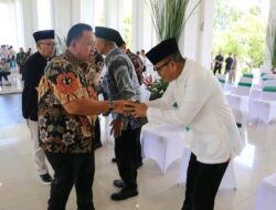 Robby Dondokambey Hadiri Silaturahmi Idulfitri Pemprov Sulut, Pererat Kebersamaan Umat Muslim dan Pemerintah