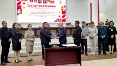 DPRD Minahasa Sampaikan Rekomendasi Strategis atas LKPJ Bupati Tahun 2024