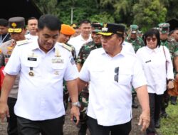 Gubernur YSK dan Bupati RD Bersinergi dalam Karya Bakti Pembersihan Danau Tondano