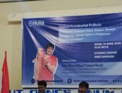 Elryc Mosal Bahas Peran Strategis Pemuda dalam Gereja di Diskusi Komisariat Politeia GMKI Manado