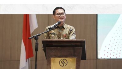 Bupati Joune Ganda Buka Sosialisasi Screening Kanker Serviks dan Pantau Vaksinasi DBD di Minahasa Utara