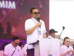 Wakil Wali Kota Manado Richard Sualang Semangati Ribuan Remaja GMIM di Pawai Paskah 2025