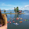 Kadispar Sulut Devi Tanos Apresiasi Promosi Wisata Pulau Likri di Danau Tondano