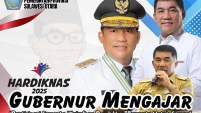 Semangat Kebangsaan Warnai Gubernur Mengajar di Aula Mapalus Sulut