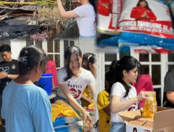 Monica Tambajong Tunjukkan Kepedulian: Kunjungi dan Bantu Korban Kebakaran di Pakowa
