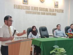 Dekan FISIP Unsrat: Kampus Harus Pastikan Lulusan Raih Pekerjaan Layak, Bukan Sekadar Mengejar Keuntungan