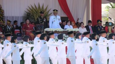 Tidak Sekadar Seremoni, Gubernur YSK Fasilitasi 60 Paskibra Sulut Siap Tembus Akmil–Akpol–IPDN