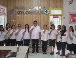 Wakil Bupati Minahasa Utara Tinjau Pelayanan Kesehatan di Puskesmas Kolongan