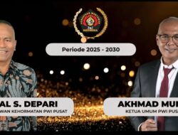 Akhmad Munir Terpilih Jadi Ketua Umum PWI Pusat 2025–2030