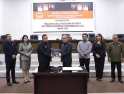 Robby Longkutoy Pimpin DPRD Minahasa Gelar Rapat Paripurna Penutupan Masa Sidang II dan Pembukaan Masa Sidang III Tahun 2025