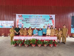 Ketua TP-PKK Minahasa Resmi Canangkan Bulan Imunisasi Anak Sekolah (BIAS) 2025