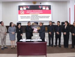 Seluruh Fraksi DPRD Minahasa Setuju Lanjutkan Pembahasan Ranperda RPJMD