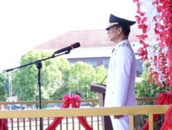 Bupati Kepulauan Talaud Welly Titah Pimpin Upacara HUT ke-80 RI dengan Khidmat