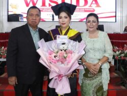 Sarah Dondokambey Sandang Gelar Magister Hukum Cum Laude, Bukti Anak Minahasa Mampu Berprestasi Tingkat Tinggi
