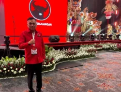 Megawati Kukuhkan Olly Dondokambey sebagai Bendum PDIP di Kongres VI Bali