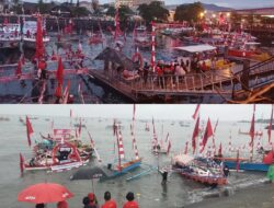 Perahu Hias Ramaikan Laut Manado, Sualang: Bukti Warga Bisa Bersatu dalam Semangat Kebersamaan