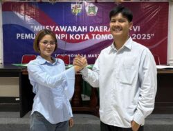 Karlheinz Senduk Apresiasi Sukses Musda KNPI Tomohon, Titip Harapan ke Syalom Mokorimban