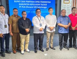 Bupati Talaud Welly Titah Siapkan Pengadaan Mesin Pembangkit Listrik Baru