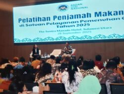 BGN Gelar Pelatihan Penjamah Makanan untuk Relawan SPPG di Manado