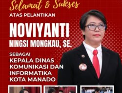 Yanti Mongkau Resmi Jabat Kadis Kominfo, Pemkot Manado Lakukan Rotasi dan Promosi Pejabat