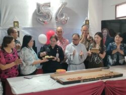 HUT ke-54, Kadis Kominfo Minahasa Maya Marina Kainde Rayakan dengan Ibadah Syukur Bersama Insan Pers