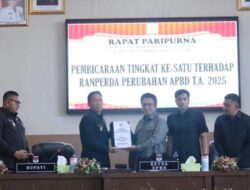 Bupati Minsel Ajak Jaga Persatuan dalam Rapat Paripurna DPRD