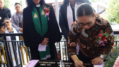 Wakil Bupati Minahasa Hadiri Ibadah Pentahbisan Lantai 2 Gereja GMIM Immanuel Passo