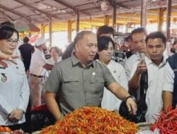 Ketua DPRD Mono Turang Tomohon Ikut Sidak Pasar, Pantau Harga dan Ketersediaan Bahan Pokok