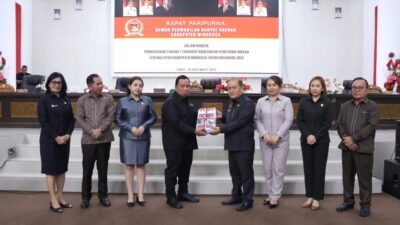 DPRD Minahasa Gelar Paripurna Tingkat I, Bupati Sampaikan Nota Pengantar RAPBD 2026