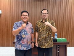 Richard Sualang Start Cepat, Sehari Setelah Terpilih Langsung Koordinasi PON Bela Diri dengan KONI Sulut