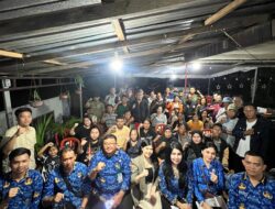 Reses di Tengah Hujan Deras, Monica Tambajong Serap Aspirasi Warga Teling Atas tanpa Kenal Hambatan