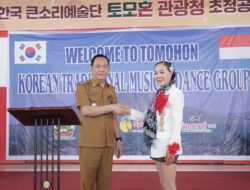 Wali Kota Caroll Senduk Sambut Wisatawan Korea di Tomohon