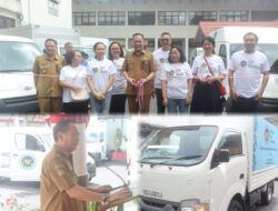 Wali Kota Tomohon Lepas Konvoi Distribusi SPPG Berbagi Kasih ke Panti Asuhan