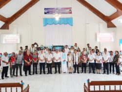 Wakil Wali Kota Manado Safari Natal di GMIM Batu Karang Bualo