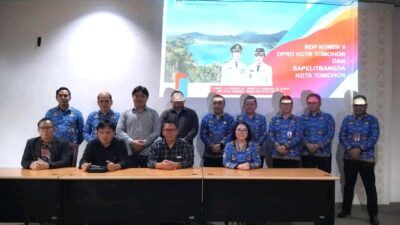 Komisi II DPRD Tomohon Dalami Implementasi RPJMD Bersama Bapelitbangda