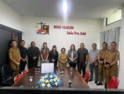 Hari Kedua Konsultasi Ranperda, Bapemperda DPRD Tomohon Koordinasi dengan Kanwil Kemenkum Sulut dan Biro Hukum Pemprov