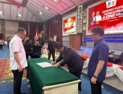 Richard Sualang Pimpin KONI Manado 2025–2029, Gaungkan Mimpi Atlet Tembus Olimpiade